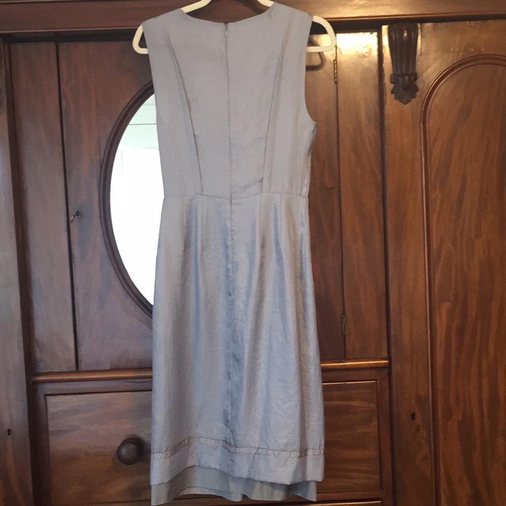 BCBG Runway - Gray Flared Midi Dress - Picture 7 of 7